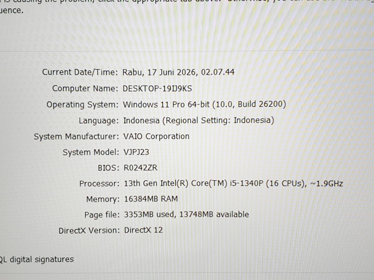 SONY VAIO Pro PK VJPJ23 BROWN